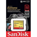 Tarjeta Cf Extreme SANDISK 32GB 120MB/S