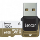 Tarjetas LEXAR Professional 1000X Microsdhc/microsdxc Uhs-ii 64GB