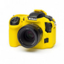 Funda Silicona Easy Cover para Nikon D500 Amarillo  EASYCOVER