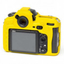 Funda Silicona Easy Cover para Nikon D500 Amarillo  EASYCOVER