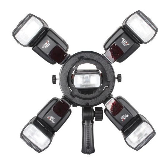 Soporte TRIOPO para 5 Flashes TR-05