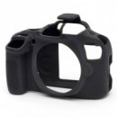 Funda Silicona EASYCOVER para Canon Eos 1300D Negra