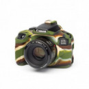 Funda Silicona EASYCOVER para Canon Eos 1300D Camuflaje