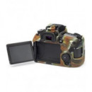 Funda Silicona EASYCOVER para Canon Eos 80D Camuflaje