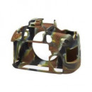 Funda Silicona EASYCOVER para Canon Eos 80D Camuflaje