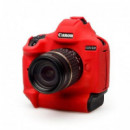Funda Silicona EASYCOVER para Canon 1DX Mark Ii Roja