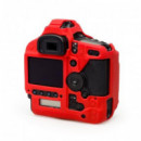 Funda Silicona EASYCOVER para Canon 1DX Mark Ii Roja