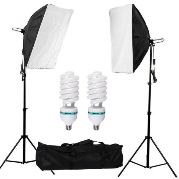Kit de 2 Softbox con Iluminación UPFK-PKSB02  ULTRAPIX