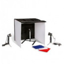 Caja de Luz Portátil con Dos Focos 40X40CM UPFK-PKST01  ULTRAPIX