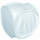 Caja de Luz Portatil Circular con Dos Focos 40X40CM UPFK-PKST07  ULTRAPIX