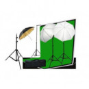 Kit de Estudio con Iluminación Modelo UPFK-PKBG06  ULTRAPIX