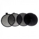 Jeu de 4 nids d'abeilles pour réflecteur 168MM ULTRAPIX
