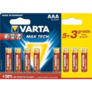 Pack Pila VARTA Aaa Alcalinas 5+3 de Regalo
