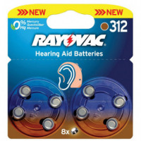 Pila para Audifono RAYOVAC 312