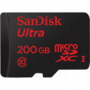 Tarjeta SANDISK Ultra Microsdxc Uhs-i Premium Edition 90MB/S 200GB
