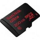 Tarjeta SANDISK Ultra Microsdxc Uhs-i Premium Edition 90MB/S 200GB