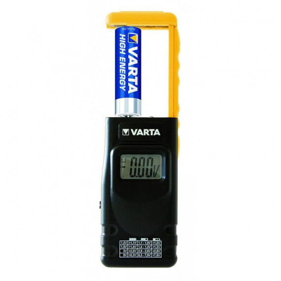 Comprobador Pilas VARTA Lcd