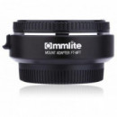 Convertidor de Monturas Electrónico COMMLITE Comix para Lentes 4/3 a Cámara Micro 4/3