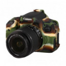Funda de Silicona EASYCOVER para Canon Eos 750D Camuflaje
