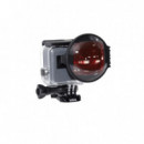 Filtro Submarino POLARPRO Aqua Series Super Suit Edition Switchblade (rojo+macro) para Hero 5/6