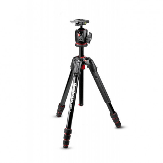 Trípode de Aluminio MANFROTTO 190GO! 4 Secciones con Rótula de Bola