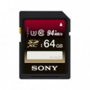 Tarjeta de Memoria Sd SONY Serie SF-UX2 64GB 94MB/S
