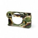 Funda Silicona EASYCOVER para Sony A6000/A6300 Camuflaje