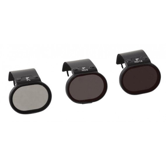 Pack 3 Filtros Estandar POLARPRO Dji Spark Edition Polarizador, ND8, ND16