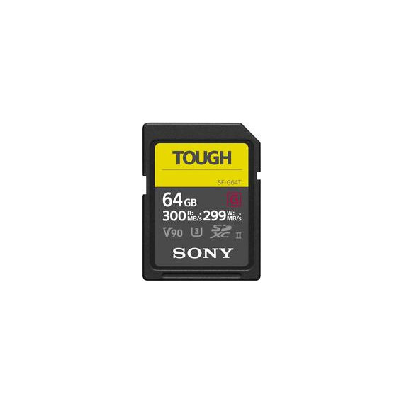 Tarjeta de Memoria Sd Uhs-ii SONY Serie Sf-g Tough 300MB/S 64GB