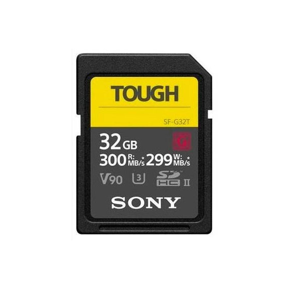 Tarjeta de Memoria Sd Uhs-ii SONY Serie Sf-g Tough 300MB/S 32GB