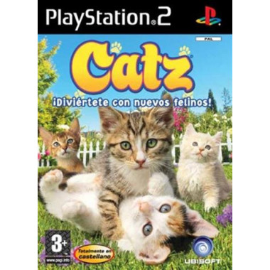 Playstation 2 Catz Game - Divirta-se com os Novos Felinos!  SONY