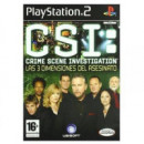 Playstation 2 Game Csi the Three Dimensions of Murder SONY