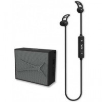 Pack ALTEC LANSING Casque d'écoute Snake + Haut-parleur de poche noir