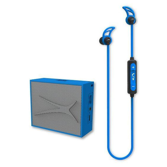 ALTEC LANSING Casque Snake + Haut-parleur Pack Pocket Bleu