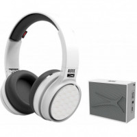Pack ALTEC LANSING Oreillette Ring N Go + Haut-parleur de poche blanc