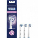 BRAUN Oral-b Sensitive Clean BRAUN Têtes de rechange de remplacement