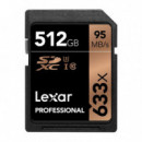 Tarjeta LEXAR Profesional Sd 633X de 512GB