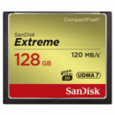 Tarjeta Cf Extreme SANDISK 128GB 120MB/S