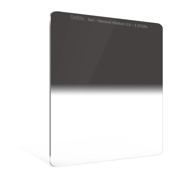 Filtro HAIDA Red Diamond 150X170MM ND0.9 Graduada de Borde Medio HD4391