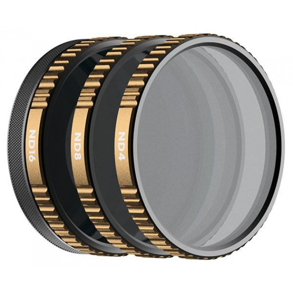 Pack de 3 Filtros Nd Shutter Cinema de Polar Pro para Osmo Action  POLARPRO