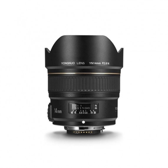 Objetivo YONGNUO 14 Mm 2.8 para Nikon