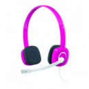 Auriculares LOGITECH Stereo Headset H150 Rosa