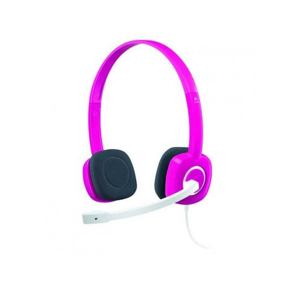Auriculares LOGITECH Stereo Headset H150 Rosa