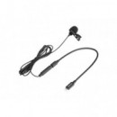 Micrófono  BOYA BY-M2 de Solapa para Ios