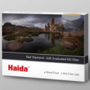Filtro Cuadrado HAIDA Red Diamond  100X150MM Graduado Suave ND0,3, 2X HD4275