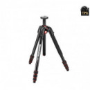Trípode MANFROTTO 190 Go Aluminio de 4 Secciones con Twist Lock