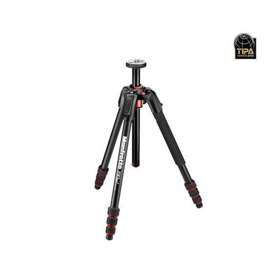 Trípode MANFROTTO 190 Go Aluminio de 4 Secciones con Twist Lock