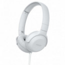 Auricular PHILIPS TAUH201 Diadema con Micro Blanco