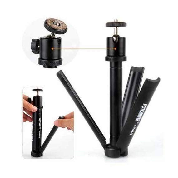 FOTOMATE Tripode Tpods de Mesa con Rotula