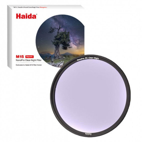 Filtro HAIDA M15 Nano-coating Clear Night HD4366